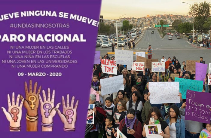 Noticias de Puerto Vallarta | NotiespacioPV | '¡El nueve ninguna se mueve!': feministas llaman a paro nacional de mujeres para el 9 de marzo
