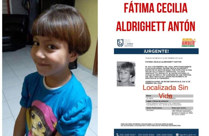 Notiespacio PV | Fiscalía de CdMx confirma que es Fátima la niña hallada muerta en Tláhuac