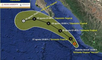 Noticias de Puerto Vallarta | NotiespacioPV | Tormenta Tropical Hernán ya dejó daños en La Manzanilla, Melaque y Cihuatlán