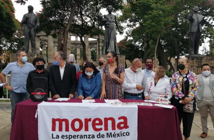 Morenistas de Jalisco anuncian acciones en apoyo de Porfirio Muñoz Ledo