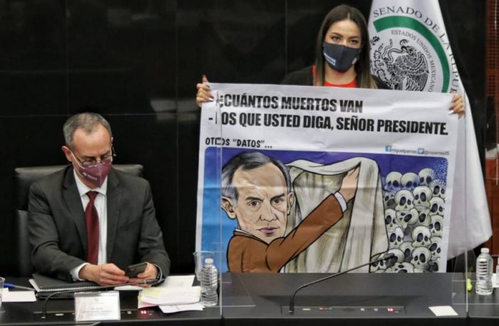 Noticias de Puerto Vallarta | NotiespacioPV | Se sale de control y suspenden comparecencia de López Gatell en el Senado