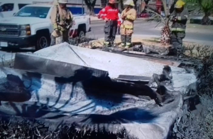 Noticias de Puerto Vallarta | NotiespacioPV | Luego del incendio La línea 1 del Tren Ligero vuelve a la normalidad