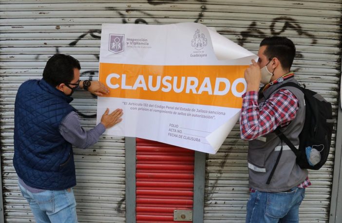 Noticias de Puerto Vallarta | NotiespacioPV | Autoridades municipales ya clausuraron establecimientos