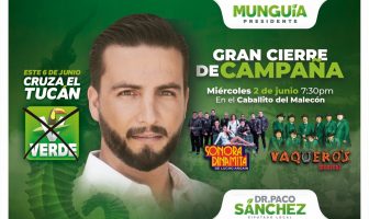 Noticias de Puerto Vallarta | NotiespacioPV | Partido Verde en Vallarta cerrará campaña con baile en el malecón