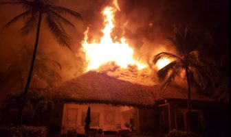 Noticias de Puerto Vallarta | NotiespacioPV | Da Protección Civil de Bahía informe sobre el incendio en Punta de Mita