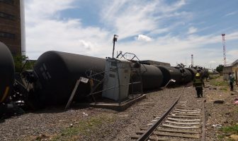 Noticias de Puerto Vallarta | NotiespacioPV | Se descarriló el tren en la colonia moderna en Guadalajara