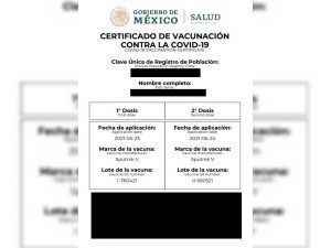 Noticias de Puerto Vallarta | NotiespacioPV | En Coahuila, también solicitarán certificado de vacuna para entrar a negocios
