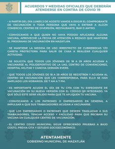 Noticias de Puerto Vallarta | NotiespacioPV | En Mazatlán, ya no podrás salir a la calle sin tu certificado de vacunación