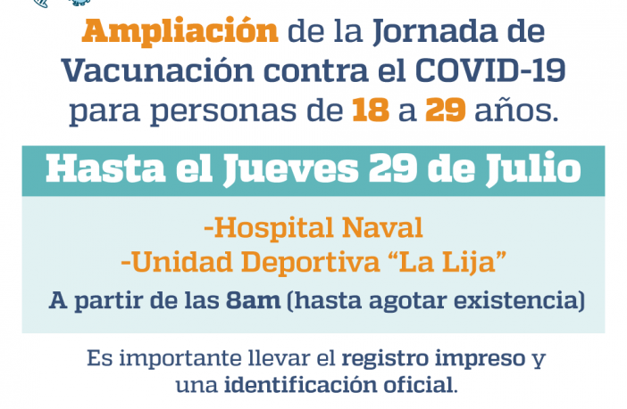 Noticias de Puerto Vallarta | NotiespacioPV | Se extiende campaña de vacunación en Puerto Vallarta hasta el jueves