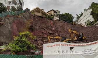 Derrumbe en Amapas se traga la calle y afecta edificios