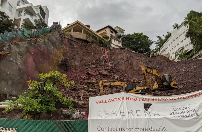 Derrumbe en Amapas se traga la calle y afecta edificios