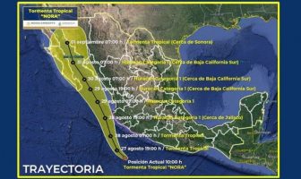 Autoridades de Vallarta y Bahía monitorean a 'Nora'