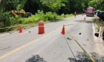 Carretera estatal 544 quedará rehabilitada el próximo lunes