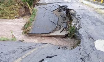 colapsa puente en Ameca Jalisco