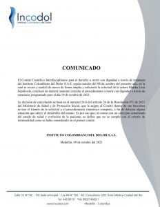 Noticias de Puerto Vallarta | NotiespacioPV | Cancelan la eutanasia de la colombiana Martha Sepúlveda