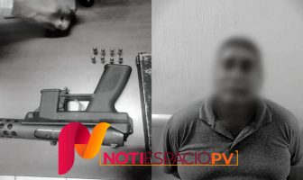 Noticias de Puerto Vallarta | NotiespacioPV | Detienen a hombre en posesión de un subfusil en BadeBa
