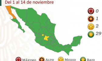Noticias de Puerto Vallarta | NotiespacioPV | Semáforo COVID: México se pinta de verde con 29 estados