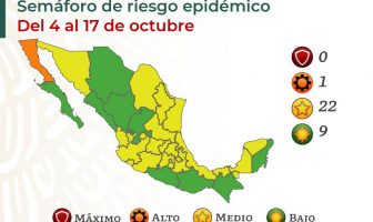 Noticias de Puerto Vallarta | NotiespacioPV | Semáforo nacional: 22 entidades en amarillo entre ellas Jalisco y Nayarit