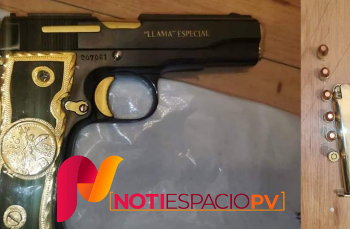 Noticias de Puerto Vallarta | NotiespacioPV | Olvidan arma bañada en oro en tienda departamental de Guadalajara