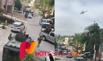 Noticias de Puerto Vallarta | NotiespacioPV | VIDEOS: Ejército Mexicano y Marina vigilan cotos y realizan cateos en casas de Guadalajara
