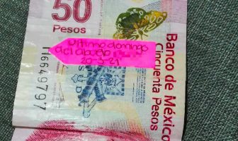 Noticias de Puerto Vallarta | NotiespacioPV | En redes sociales se busca al dueño de un billete que fue el último domingo dado por un abuelo
