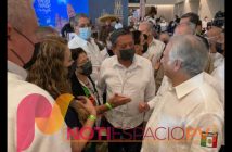Director de Seapal se pasea en Mérida, en el tianguis turístico