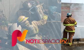 Noticias de Puerto Vallarta | NotiespacioPV | Provoca veladora un voraz incendio en la Guadalupe Victoria