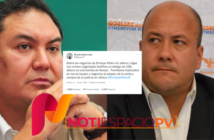 Noticias de Puerto Vallarta | NotiespacioPV | Acusan a Enrique Alfaro de ser un "narcogobernador"