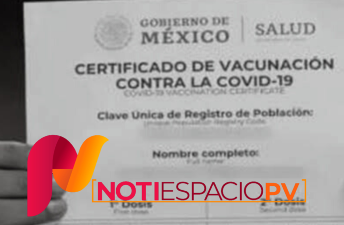 Noticias de Puerto Vallarta | NotiespacioPV | Certificado de vacunación contra COVID-19 indispensable en Jalisco