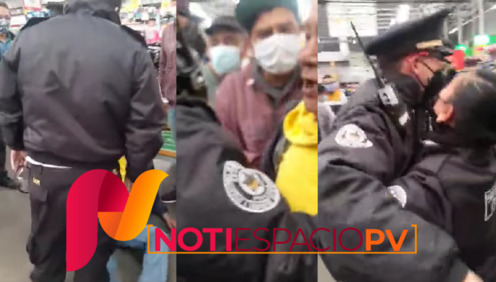 VIDEO: Guardia golpea a adulto mayor por no usar cubrebocas en CdMx