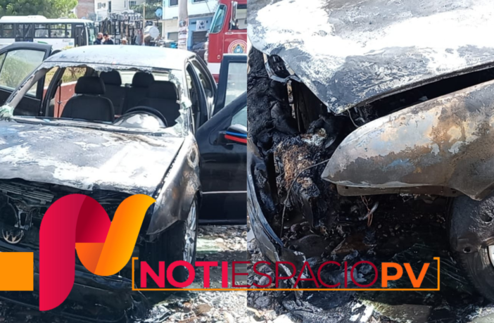 Noticias de Puerto Vallarta | NotiespacioPV | Se incendia vehículo en Ixtapa; cortocircuito sería la causa
