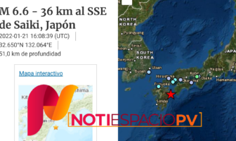 Noticias de Puerto Vallarta | NotiespacioPV | VIDEO: Terremoto magnitud 6.6 sacude Japón; saldo de al menos 10 heridos