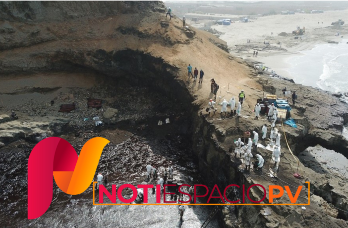 Noticias de Puerto Vallarta | NotiespacioPV | Perú declara emergencia ambiental en zona costera dañada por derrame de petróleo