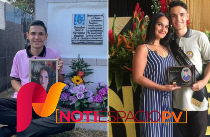 Noticias de Puerto Vallarta | NotiespacioPV | "Te amo, hoy y siempre, mamá": joven dedica título a su madre fallecida