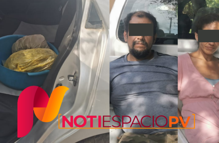 Notiespacio PV | Detienen a una pareja por posesión de drogas en El Pitillal