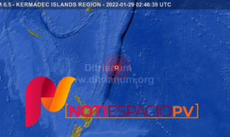 Noticias de Puerto Vallarta | NotiespacioPV | Sismo magnitud 6.4 sacude islas Kermadec en Nueva Zelanda