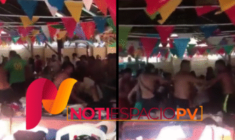 Notiespacio PV | VIDEO: Pelea campal en restaurante de Huatulco, Oaxaca