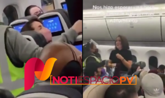 Noticias de Puerto Vallarta | NotiespacioPV | VIDEO: "Lady Aeroméxico" mujer que retrasó vuelo de México a Francia