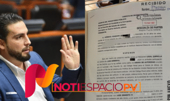 Notiespacio PV | Luis Munguía es denunciado ante la Fiscalía por abuso de autoridad