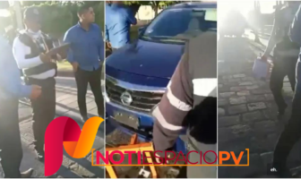 Notiespacio PV | VIDEO: Hombre cachetea a tránsito de San Luis Potosí