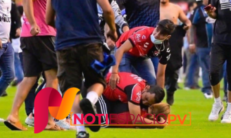 Noticias de Puerto Vallarta | NotiespacioPV | Fotos y videos de la pelea campal entre aficionados del Atlas y del Querétaro