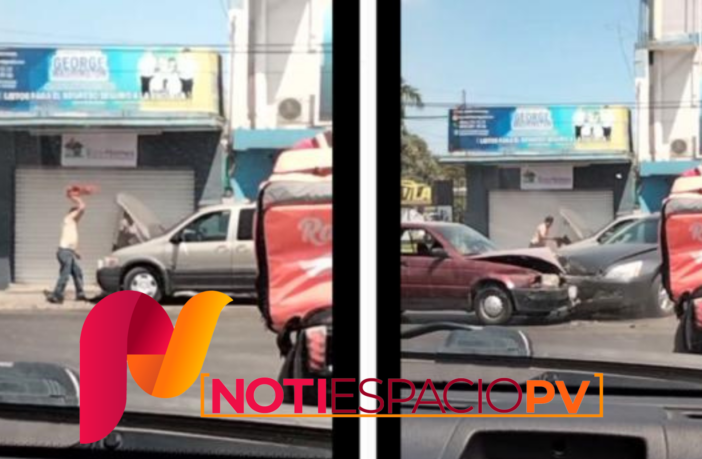 Noticias de Puerto Vallarta | NotiespacioPV | Al puro estilo de "amores perros", captan fuerte choque y vídeo se vuelve viral