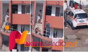 Notiespacio PV | Captan en video a chofer de taxi agrediendo a una mujer