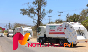 Noticias de Puerto Vallarta | NotiespacioPV | Se suman 5 nuevos compactadores de basura para mejorar el servicio de recolección en BadeBa