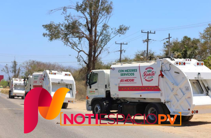 Noticias de Puerto Vallarta | NotiespacioPV | Se suman 5 nuevos compactadores de basura para mejorar el servicio de recolección en BadeBa