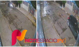Noticias de Puerto Vallarta | NotiespacioPV | VIDEO: Automovilista arrolla a una mujer que iba en su triciclo con mercancía