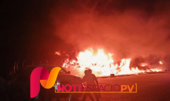 Noticias de Puerto Vallarta | NotiespacioPV | Se queman instalaciones de la Guardia Nacional en Iztapalapa