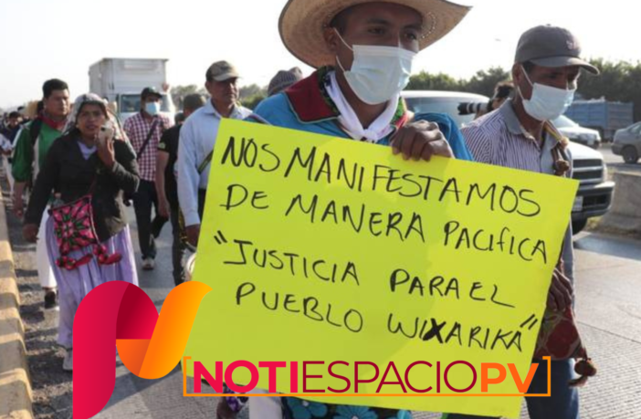 Noticias de Puerto Vallarta | NotiespacioPV | Caravana Wixárika llega a Guadalajara; exigen que les devuelvan sus tierras