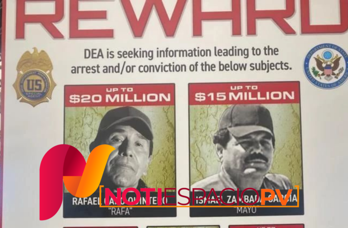 La DEA va por Cártel de Sinaloa; anuncia recompensas millonarias por los grandes capos