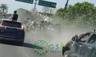 Noticias de Puerto Vallarta | NotiespacioPV | VÍDEO. Convoy militar es perseguido por grupo armado en Nueva Italia, Michoacán
